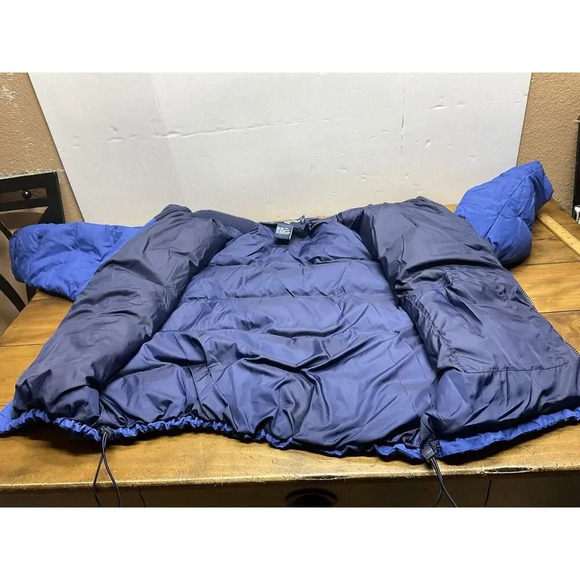 VINTAGE Polo Sport Ralph Lauren Jacket Mens 2XL Blue Down Marshmellow Puffer - Picture 8 of 14